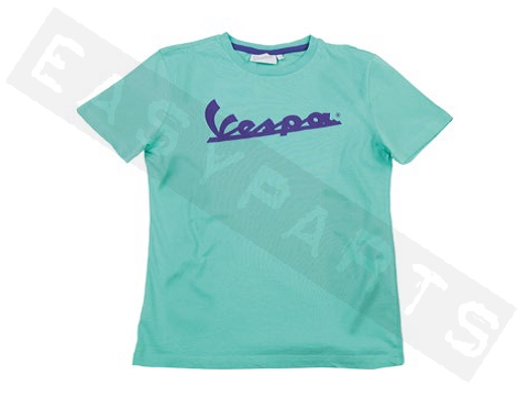 T-shirt VESPA Colors Logo vert Enfant 7-8 ans