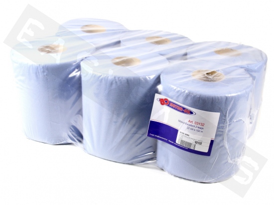 Cleaning Paper BO MOTOR-OIL 21x152 Bright Blue 2-Ply (6 pcs)