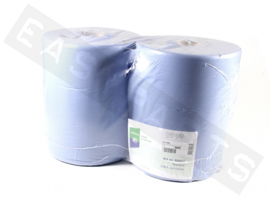 Cleaning Paper BO MOTOR-OIL 37x380 Bright Blue 2-Ply (2 pcs)