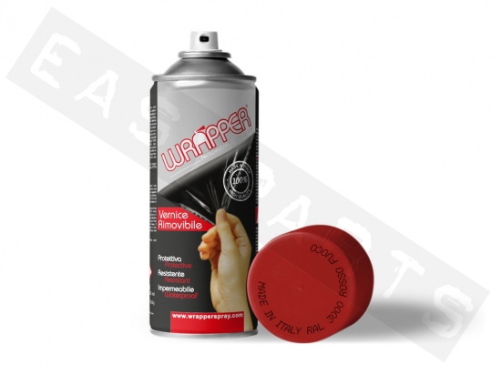 Spray Can WRAPPER SPRAY 400ml Flame Red RAL 3000