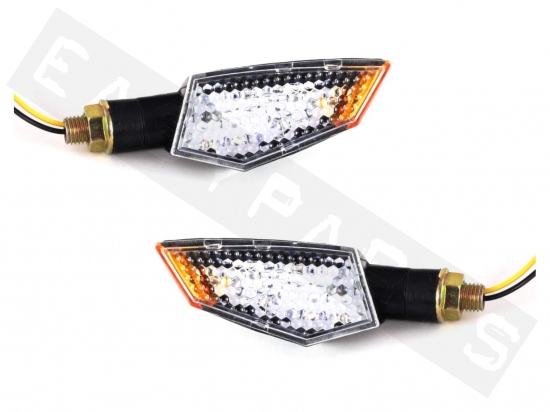 Set Intermitentes LED Sequential NOVASCOOT 2004 Carbon Look with Clear Len