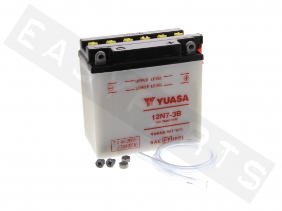 Batería YUASA 12N7-3B 12V 7Ah (sin ácido)