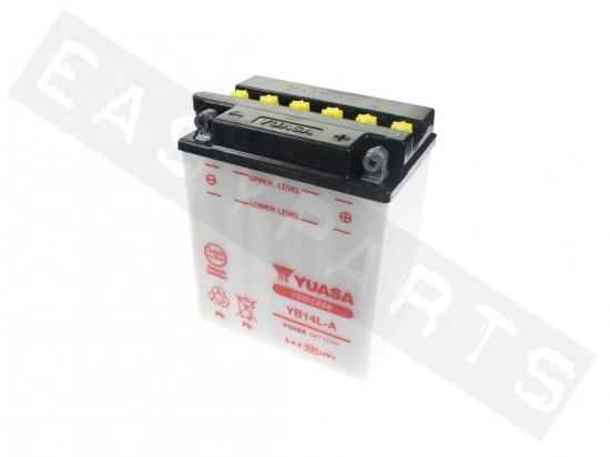 Batterie YUASA YB14L-A 12V-7Ah (avec entretien, sans acide)