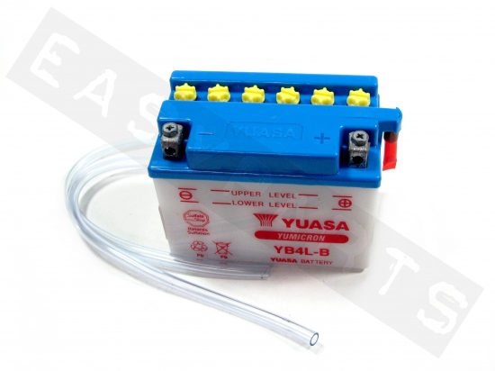 Batterie YUASA YB4L-B 12v-4Ah (ohne Säure)